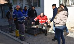 Germencik'te çaylar Başkan Zencirci'den
