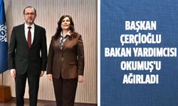 Başkan Çerçioğlu Bakan Yardımcısı Okumuş'u ağırladı