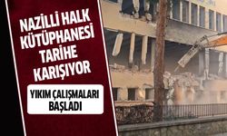 Nazilli Halk Kütüphanesi tarihe karışıyor