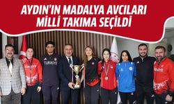 Aydın'ın madalya avcıları milli takıma seçildi