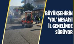 Büyükşehirin ‘yol' mesaisi il genelinde sürüyor