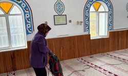 Germencik'te Ramazan ayı öncesi camiler temizlendi