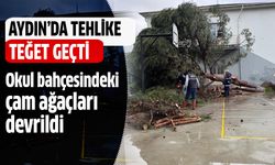 Aydın'da tehlike teğet geçti!