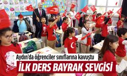 Aydın'da 188 bin öğrenci için ders zili çaldı