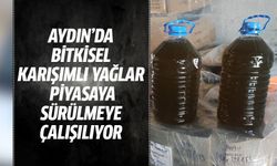 Aydın’da bin 324 litre bitkisel karışımlı yağ ele geçirildi