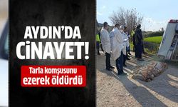 Tarla komşusunu ezerek öldürdü!