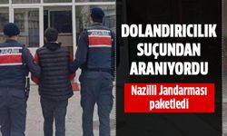 Dolandırıcılık suçundan aranan şahıs Nazilli'de yakalandı!