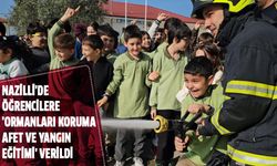 Nazilli'de öğrencilere 'Ormanları Koruma, Afet ve Yangın Eğitimi' verildi