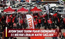 Aydın’daki tarım fuarı ekonomiye 11 milyar liralık katkı sağladı