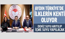 Aydın'da deniz suyu arıtılıp içme suyu yapılacak