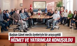 Başkan Günel meclis üyeleriyle buluştu!