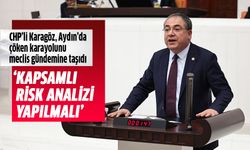 CHP'li Karagöz Aydın'da çöken karayolunu meclis gündemine taşıdı!