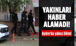Aydın'da yalnız ölüm!