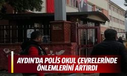 Aydın’da polis okul çevrelerinde önlemlerini artırdı