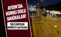 Aydın'da korku dolu dakikalar!
