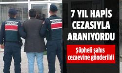 7 yıl hapis cezasıyla aranan şahıs Bozdoğan'da yakalandı!