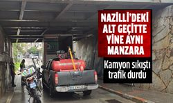 Nazilli’de alt geçitte yine aynı manzara!