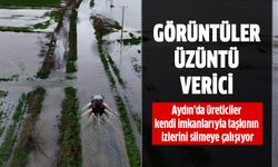 Aydın'dan gelen üzüntü verici görüntüler!