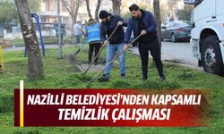 Nazilli Belediyesi'nden kapsamlı temizlik çalışması!