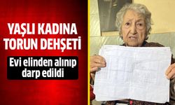 Yaşlı kadına torun dehşeti: