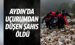 Aydın'da uçurumdan düşen şahıs hayatını kaybetti