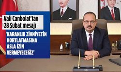 Vali Canbolat: Karanlık zihniyetin hortlatmasına asla izin vermeyeceğiz