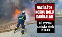 Nazilli'de korku dolu anlar!