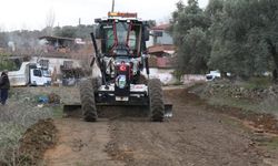 Kavaklı Mahallesi’ndeki bahçe yolu yenilendi