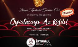 Nazilli Belediyesi’nden Dünya Tiyatrolar Günü’ne özel gösterim