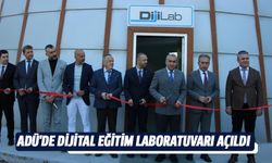 ADÜ'de dijital eğitim laboratuvarı açıldı