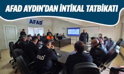 AFAD Aydın’dan intikal tatbikatı