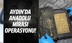 Aydın'da Anadolu Mirası operasyonu!