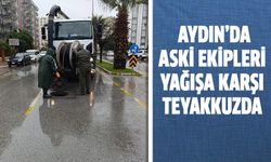 ASKİ ekipleri yağışa karşı teyakkuzda
