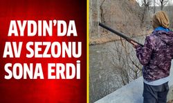 Aydın’da av sezonu sona erdi
