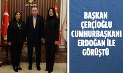 Başkan Çerçioğlu, Cumhurbaşkanı Erdoğan ile görüştü