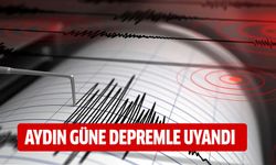 Aydın güne depremle uyandı!
