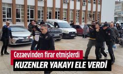 Cezaevinden firar eden kuzenler yakalandı!