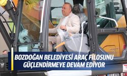 Bozdoğan Belediyesi araç filosunu güçlendirmeye devam ediyor