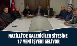 Nazilli’de galericiler sitesine 17 yeni işyeri geliyor