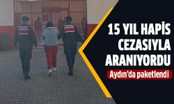 15 yıl hapis cazasıyla aranan şahıs Aydın'da yakalandı!