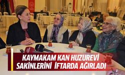 Kaymakam Kan huzurevi sakinlerini iftarda ağırladı
