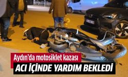 Aydın'da motosiklet kazası!