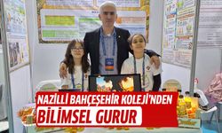 Nazilli Bahçeşehir Koleji’nden bilimsel gurur