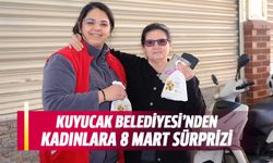 Kuyucak Belediyesi'nden kadınlara 8 Mart sürprizi!