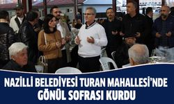 Nazilli Belediyesi Turan Mahallesi’nde gönül sofrası kurdu