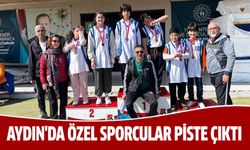 Aydın'da özel sporcular piste çıktı