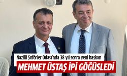 Nazilli Şoförler Odası’nda 38 yıl sonra yeni başkan