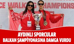 Aydınlı sporcular Balkan şampiyonasına damga vurdu