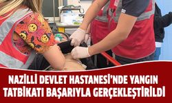 NDH'de yangın tatbikatı gerçeğini aratmadı!