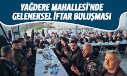 Yağdere Mahallesi’nde geleneksel iftar buluşması